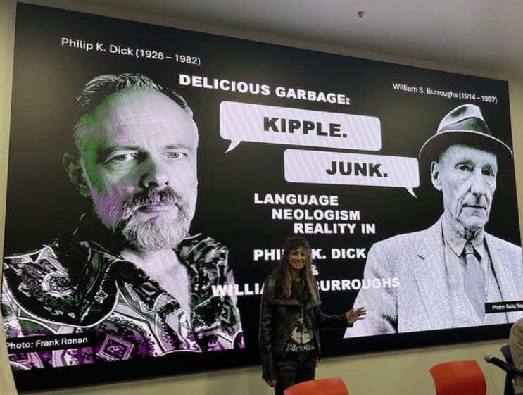 Cat Celebrezze presenting Delicious Garbage at PKD Fest 2026