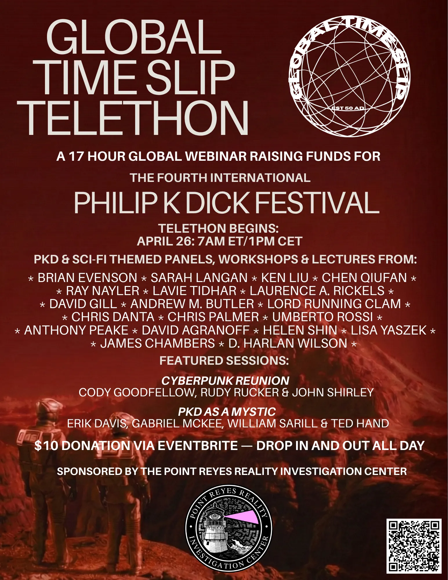 Global Time-Slip Telethon — April 26, 2026